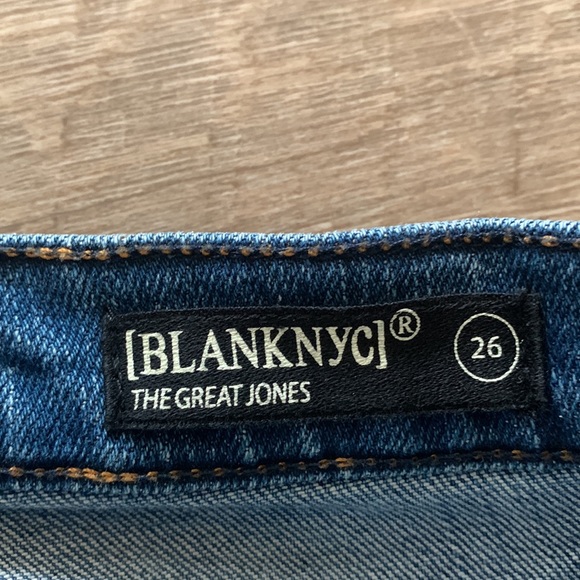 BlankNYC The Great Jones High Rise Skinny Size 26 - Picture 6 of 10